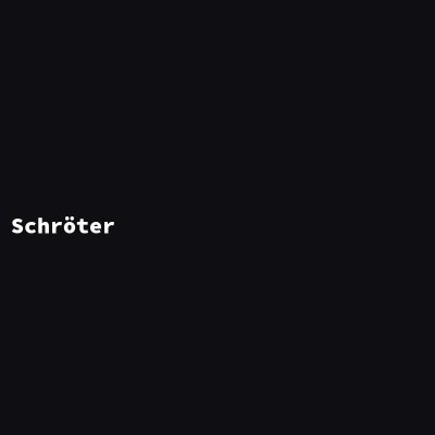 Hersteller: Schröter