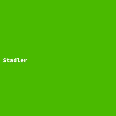 Hersteller: Stadler