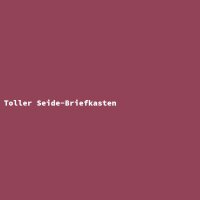 Toller Seide-Briefkasten