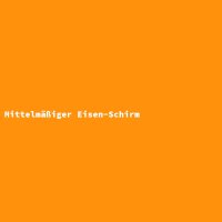 Mittelmäßiger Eisen-Schirm