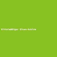 Mittelmäßiger Eisen-Schirm
