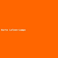 Harte Leinen-Lampe